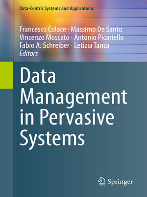 cover image of Data Management in Pervasive Systems